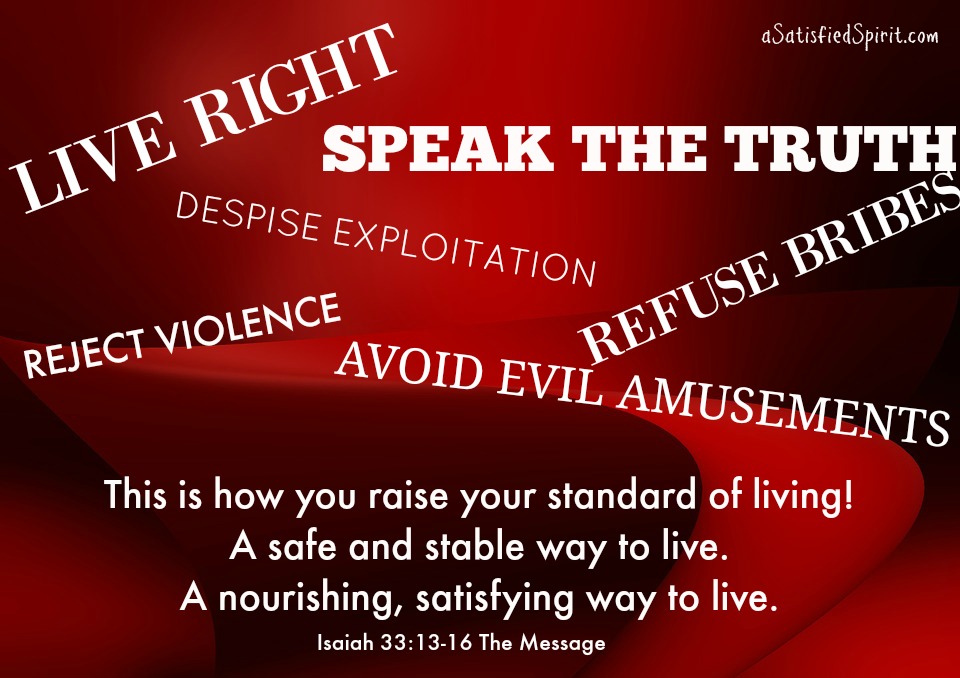 Raise your standard of living