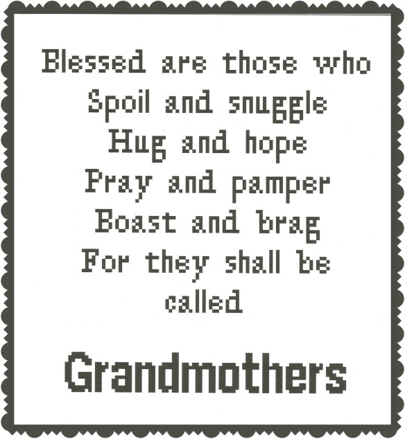 Blessed are those...grandmothers