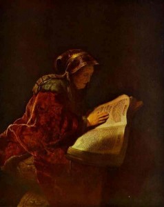 Anna by Rembrandt